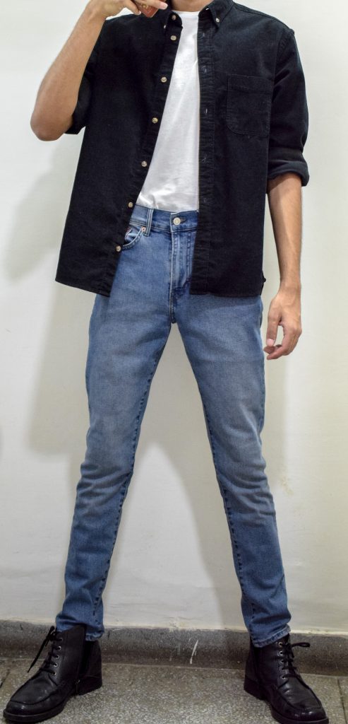 black t shirt outfits, corduroy outfits,summer outfits