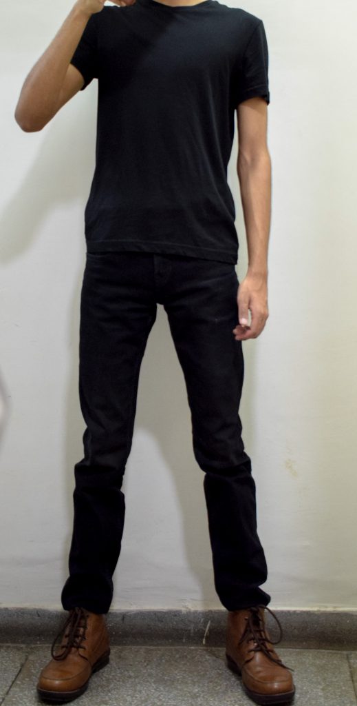 Black T-shirt outfits |Black T-shirt with  Black Jeans and Brown Boots| summer outfits | street style